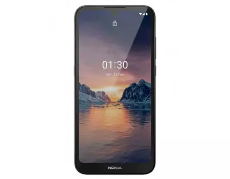 Смартфон Nokia 1.3 16Gb Charcoal (Android 10.0/QM215 1300MHz/5.71" 1520x720/1024Mb/16Gb/4G LTE ) [719901104341]