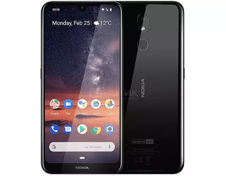 Смартфон Nokia 3.2 DS 16Gb Black (Android 9.0 (Pie)/SDM429 1800MHz/6.26" 1520x720/2048Mb/16Gb/4G LTE ) [719901071331]