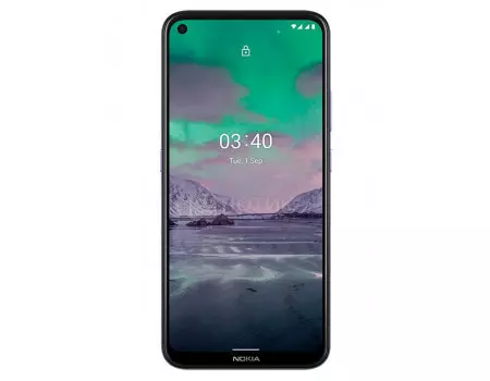 Смартфон Nokia 3.4 3/64Gb Purple (Android 10.0/SDM460 1800MHz/6.39" 1560x720/3072Mb/64Gb/4G LTE ) [HQ5020KD12000]