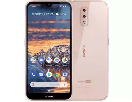 Смартфон Nokia 4.2 DS 32Gb Pink Sand (Android 9.0 (Pie)/SDM439 2000MHz/5.71" 1520x720/3072Mb/32Gb/4G LTE ) [719901070631]