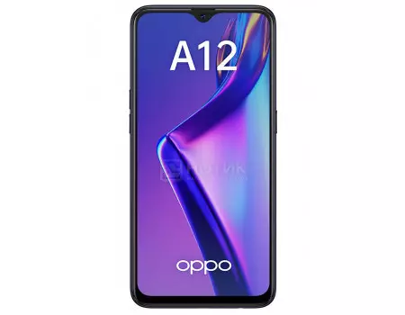 Смартфон OPPO A12 3/32Gb Black (Android 9.0 (Pie)/MT6765 2300MHz/6.22" 1520x720/3072Mb/32Gb/4G LTE ) [6944284661059]