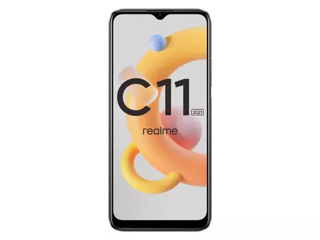 Смартфон Realme C11 2021 RMX3231 4/64Gb Серая сталь (Android 11.0, SC9863A, 6.52", 4096Mb/64Gb 4G LTE ) [6042302]