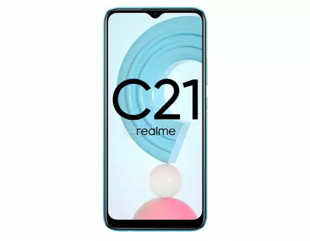 Смартфон Realme C21 RMX3201 4/32Gb Cross Blue (Android 10.0/Helio G35 2300MHz/6.50" 1600x720/3072Mb/32Gb/4G LTE ) [5990826]