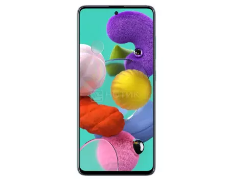 Смартфон Samsung Galaxy A51 64Gb SM-A515F Blue (Android 10.0/Exynos 9611 2300MHz/6.50" 2400x1080/4096Mb/64Gb/4G LTE ) [SM-A515FZBMSER]