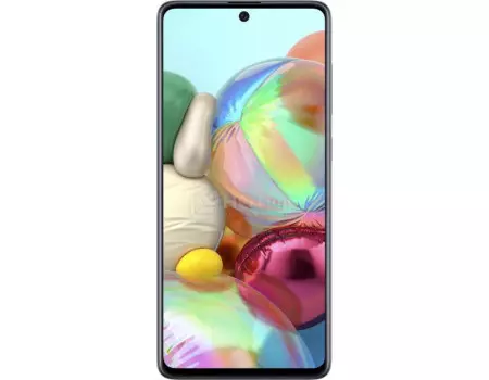 Смартфон Samsung Galaxy A71 128Gb SM-A715F Silver (Android 10.0/SDM730 2200MHz/6.70" 2400x1080/6144Mb/128Gb/4G LTE ) [SM-A715FZSMSER]