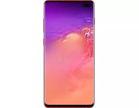 Смартфон Samsung Galaxy S10+ 128Gb SM-G975F Cardinal Red (Android 9.0 (Pie)/Exynos 9820 2700MHz/6.40" 3040x1440/8192Mb/128Gb/4G LTE ) [SM-G975FZRDSER]