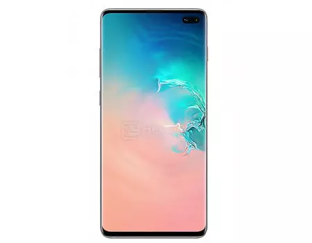 Смартфон Samsung Galaxy S10+ 128Gb SM-G975F Ceramic White (Android 9.0 (Pie)/Exynos 9820 2700MHz/6.40" 3040x1440/8192Mb/128Gb/4G LTE ) [SM-G975FCWDSER]