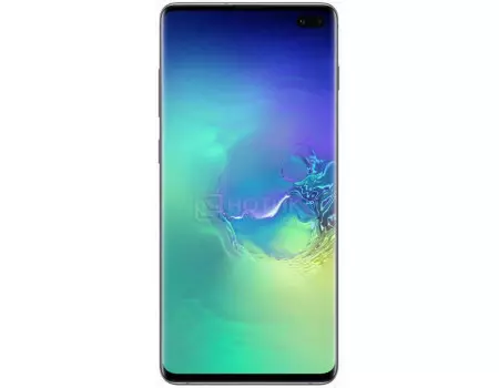 Смартфон Samsung Galaxy S10+ 128Gb SM-G975F Prism Green (Android 9.0 (Pie)/Exynos 9820 2700MHz/6.40" 3040x1440/8192Mb/128Gb/4G LTE ) [SM-G975FZGDSER]