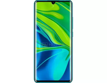 Смартфон Xiaomi Mi Note 10 128Gb Aurora Green (Android 9.0 (Pie)/SDM730G 2200MHz/6.47" 2340x1080/6144Mb/128Gb/4G LTE ) [26516]