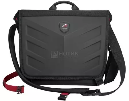 Сумка 15,6" ASUS ROG Ranger Messenger Black Нейлон/ Баллистический нейлон/ резина, Черный 90XB0310-BBP000