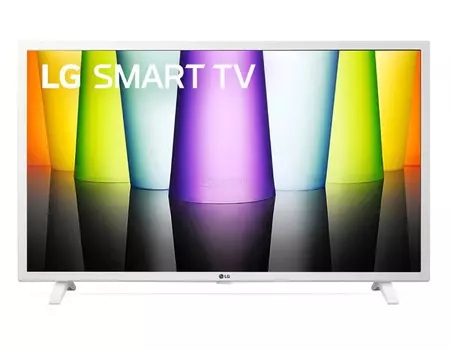 Телевизор LG 32 LED, FHD, Smart TV (webOS), Звук(2x5 Вт), 2xHDMI, 1xUSB, 1xRJ-45, Белый, 32LQ63806LC.ARUB