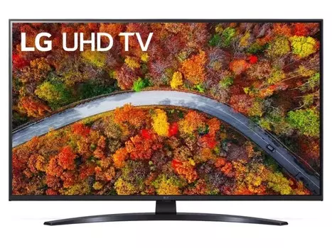 Телевизор LG 43 LED, UHD, Smart TV (webOS), Звук (2x10 Вт), 3xHDMI, 2xUSB, 1xRJ-45, Черный, 43UP81006LA