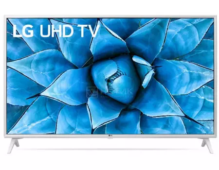 Телевизор LG 49 LED, UHD, IPS. Smart TV (webOS), Звук (20 Вт (2x10 Вт)), 3xHDMI, 2xUSB, 1xRJ-45, Белый, 49UN73906LE