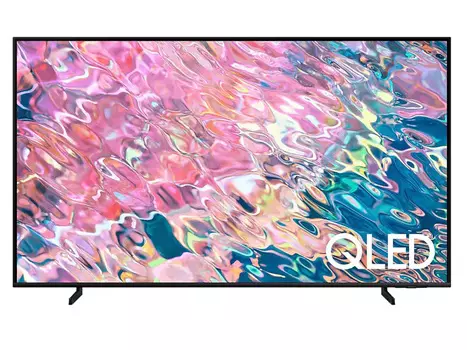 Телевизор Samsung 50 UHD, QLED, Smart TV, Звук (20 Вт (2x10 Вт) 3xHDMI, 2xUSB, 1xRJ-45, Черный QE50Q60BAUCCE