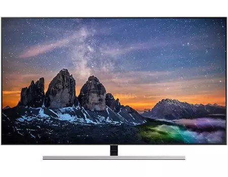 Телевизор Samsung 55 UHD, QLED, Smart TV , Звук (40 Вт (4x 5 Вт) + 20Вт Саб), 4xHDMI, 3xUSB, 1xRJ-45, 1xCOM, PQI 3800, Серебристый QE55Q80RAUXRU