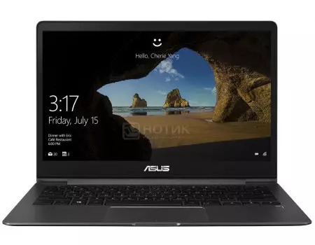 Ультрабук ASUS Zenbook 13 UX331FN-EM040T (13.30 IPS (LED)/ Core i7 8565U 1800MHz/ 8192Mb/ SSD / NVIDIA GeForce® MX150 2048Mb) MS Windows 10 Home (64-bit) [90NB0KE2-M01600]