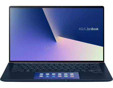 Ультрабук ASUS Zenbook 14 UX434FQ-A5113T (14.00 IPS (LED)/ Core i5 10510U 1600MHz/ 16384Mb/ SSD / NVIDIA GeForce® MX350 2048Mb) MS Windows 10 Home (64-bit) [90NB0RM5-M02800]