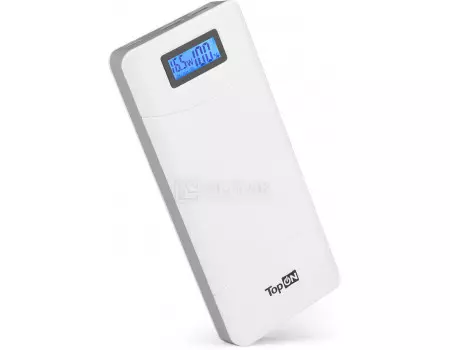 Универсальный внешний аккумулятор TopON TOP-T80/W для смартфонов, планшетов, цифровой техники, ноутбуков на 18000mAh (66,6 Wh) Белый