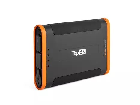 Универсальный внешний аккумулятор TopON TOP-X50 для смартфонов, планшетов, цифровой техники, ноутбуков на 48000mAh (153,6 Wh), Черный Черный