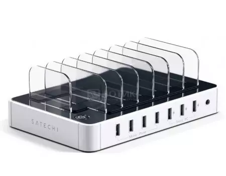 Зарядная станция для мобильных устройств Satechi 7-Port USB Charging Station Dock, 3xUSB 2.4A, 4xUSB 1A, Белый ST-MCS7W