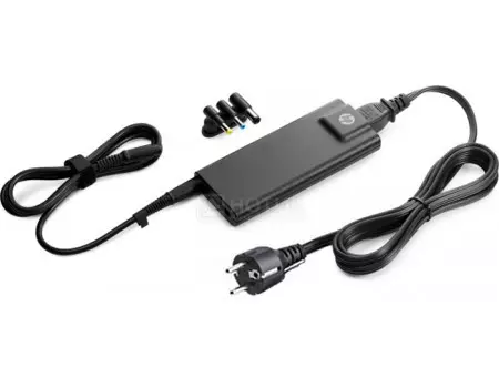 Зарядное устройство HP AC Adapter Slim 90W для ноутбуков HP. сменный кабель с 3 разъемами (4,5 мм, 7,4 мм) G6H45AA
