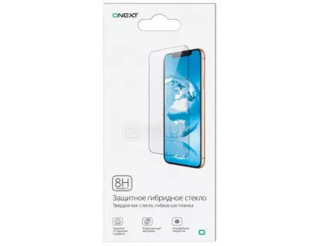 Защитное стекло ONEXT для смартфона Samsung Galaxy S10 Plus, Прозрачное (2019) 42159