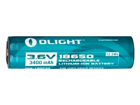 Аккумулятор Li-ion Olight ORB-186P34 18650 3,7 В. 3400 mAh