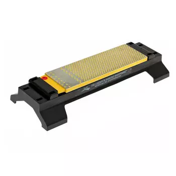 Алмазный брусок двусторонний DMT Fine / Coarse, 600 меш, 25 мкм / 325 меш, 45 мкм, с подставкой