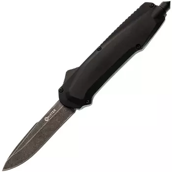 Автоматический фронтальный выкидной нож Rame (Black Stonewash, Black) - Shifter