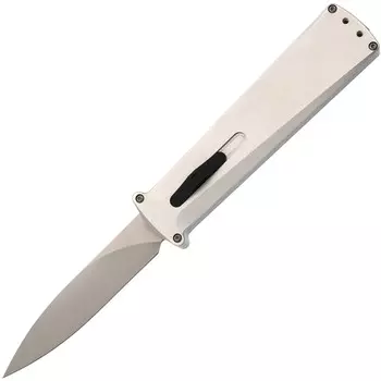 Автоматический нож Daggerr Кощей Slim, сталь D2, рукоять алюминий, белый