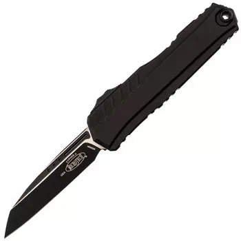 Автоматический нож Microtech Cypher II S/E, сталь M390, рукоять алюминий, черный