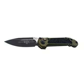 Автоматический нож Microtech LUDT Gen III, сталь M390, рукоять алюминий, зеленый