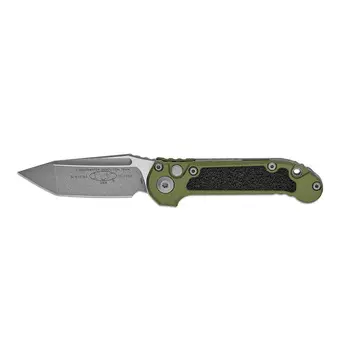 Автоматический нож Microtech LUDT Gen III T/E, сталь M390MK, рукоять алюминий, зеленый
