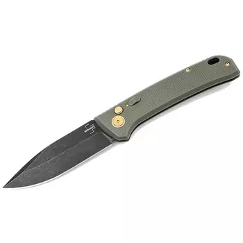 Автоматический складной нож Boker FRND OD Green, сталь D2, рукоять Grivory, зеленый