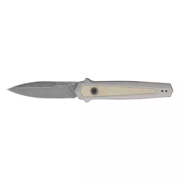 Автоматический складной нож Kershaw Launch 15, сталь CPM MagnaCut, рукоять алюминий/микарта, серый