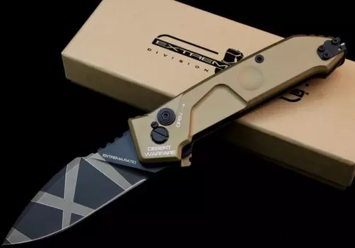 Автоматический складной нож MF1 Full Auto Desert Warfare (Double Edge)