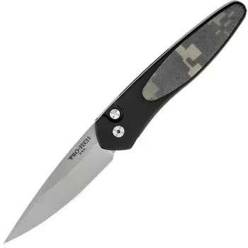 Автоматический складной нож Pro-Tech Newport, сталь S35VN, рукоять алюминий/G10