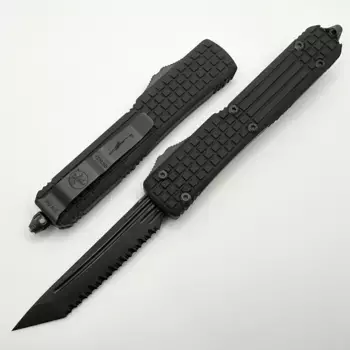 Автоматический выкидной нож Microtech Ultratech T/E, сталь M390, рукоять алюминий