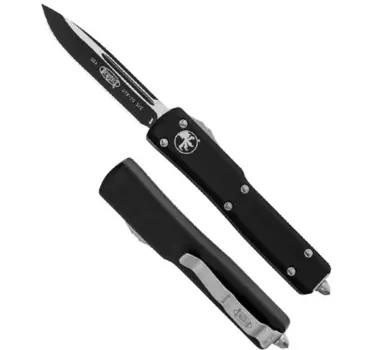 Автоматический выкидной нож UTX-70 S/E, черный клинок