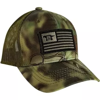 Бейсболка Buck Kryptek, зеленый камуфляж