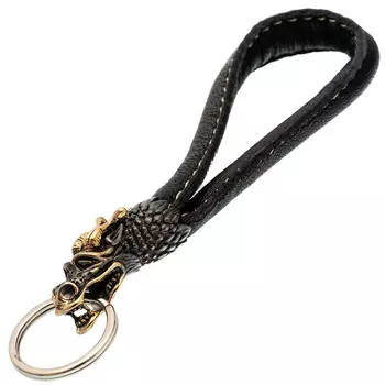 Брелок Дракон, бронза