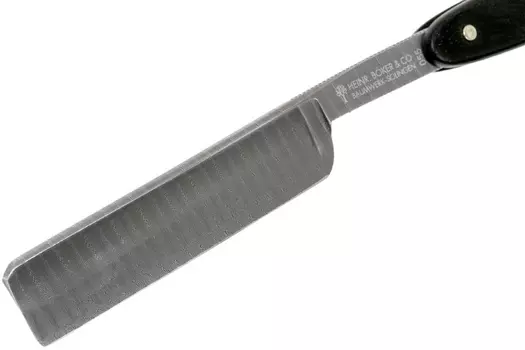 Бритва опасная Damascus Ebony, Boker, 5/8, дамаск, 140409DAM