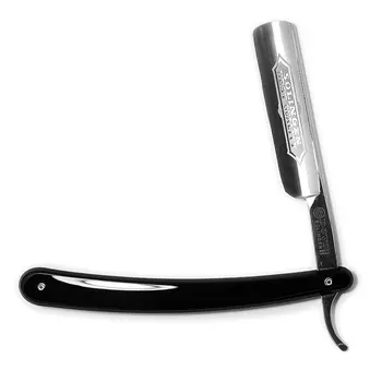 Бритва опасная Dovo Best Quality, сталь углеродистая, рукоять целлулоид, в пластиковом футляре