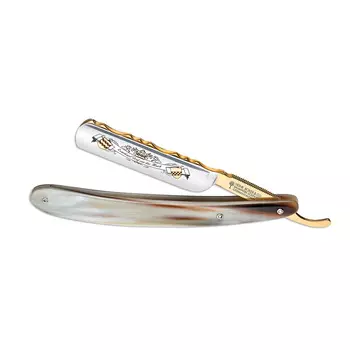 Бритва опасная Graf Everhardt 6/8, сталь углерод, рукоять рог