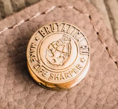 Бусина Бруталика Mr. Blade, латунь