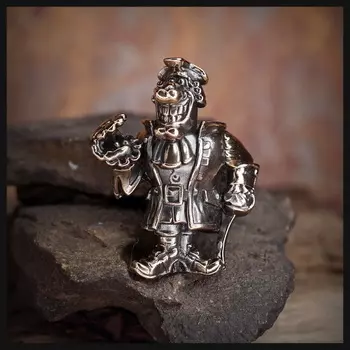 Бусина для темляка Доктор Ливси, бронза