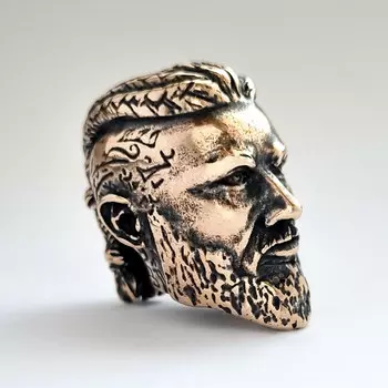 Бусина для темляка Рагнар, бронза