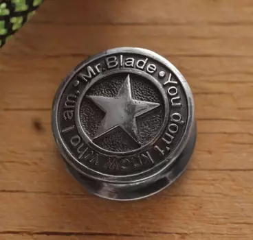 Бусина Mr. Blade, серебрение