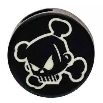 Бусина "Уличный череп", Stabwoodstone