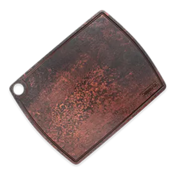 Доска разделочная, c желобом, композитный материал, 36х28см. рустика